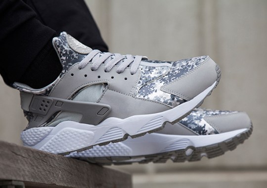 A Detailed Look at the Nike Air Huarache “Snow Camo” Pack