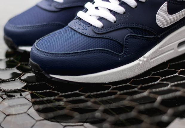 Nike Air Max 1 Gs Midnight Navy White 3