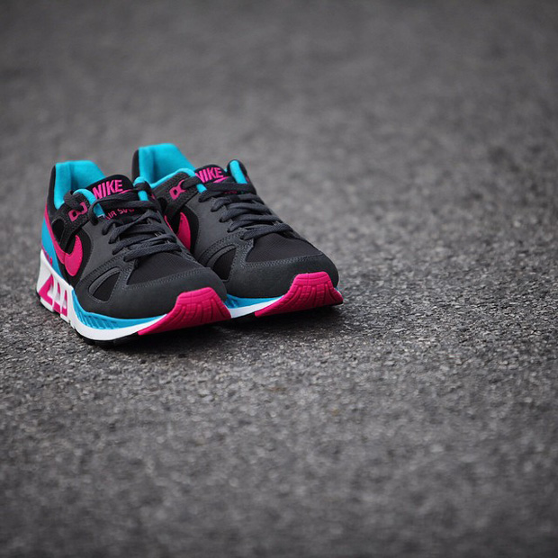 Nike Air Stab Retro 2014 Grey Pink Teal 2