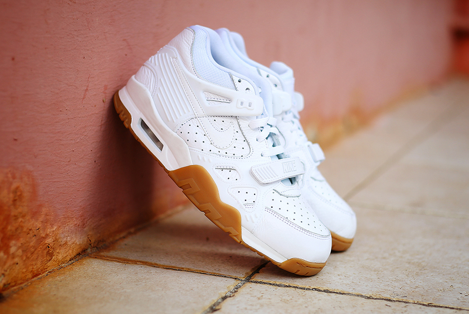 Nike Air Trainer Sc White Gum Sole 1