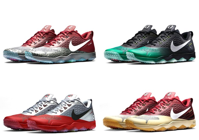 Nike Zoom Hypercross “Diamond Quest” Collection Featuring College Football Playoff Teams