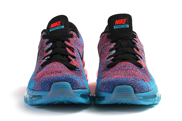 Nike Flyknit Air Max Blue Lagoon Bright Crimson 03