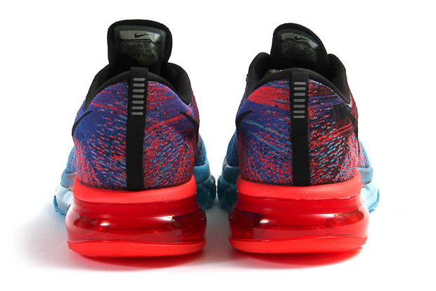 Nike Flyknit Air Max Blue Lagoon Bright Crimson 04