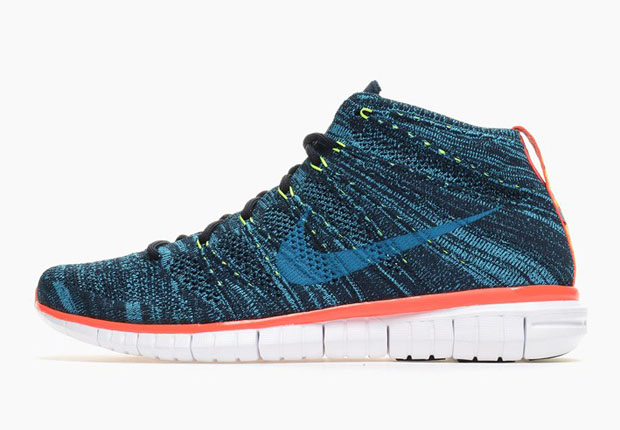 Nike Free Flyknit Chukka Dark Obsidian Blue Lagoon 01