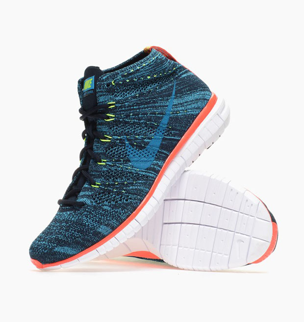 Nike Free Flyknit Chukka Dark Obsidian Blue Lagoon 02