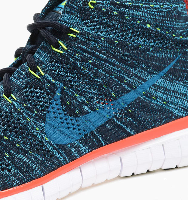 Nike Free Flyknit Chukka Dark Obsidian Blue Lagoon 06