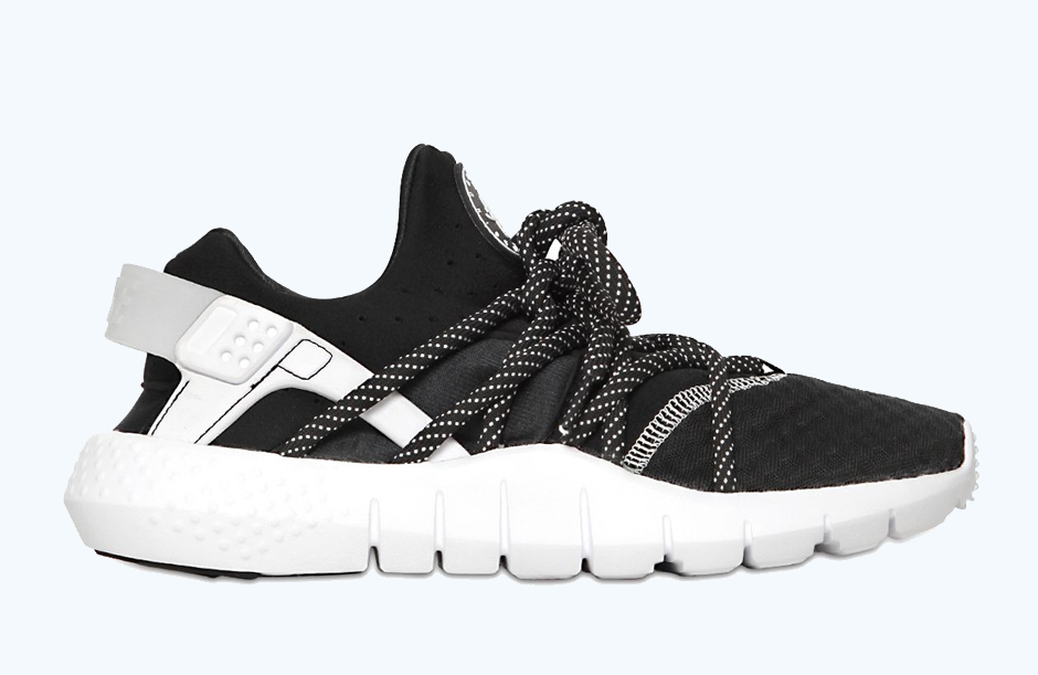 Nike Huarache Free Run NM - Black - White