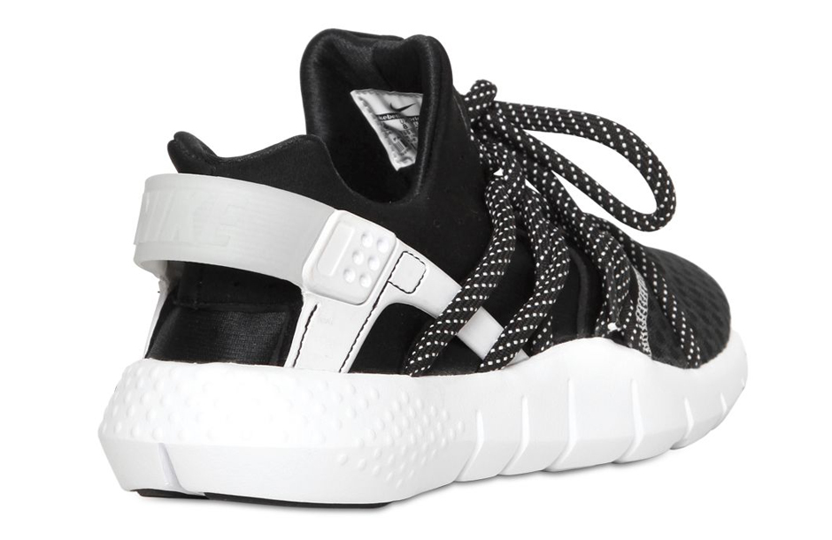 Nike Huarache Free Run Black White 3