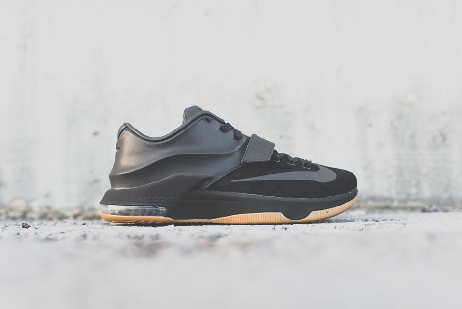 Nike Kd 7 Black Suede Gum 1