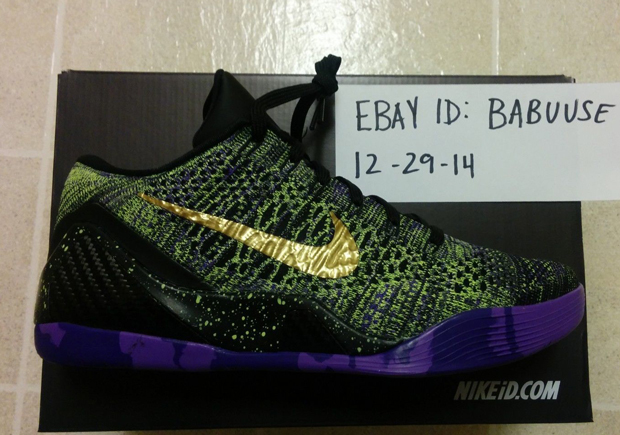 Nike Kobe 9 Elite Id Mamba Moment Available Ebay 02