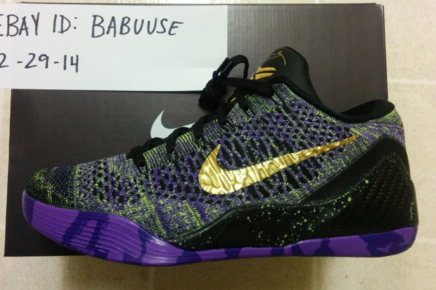 Nike Kobe 9 Elite Id Mamba Moment Available Ebay