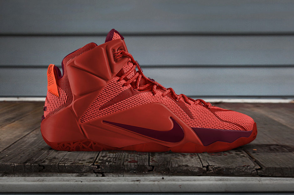 Nike Lebron 12 Nikeid Ohio Heroes Collection 01