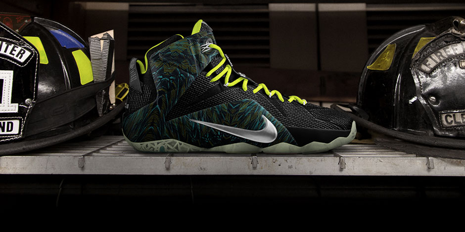 Nike Lebron 12 Nikeid Ohio Heroes Collection 03