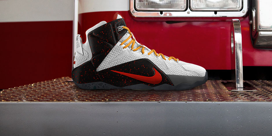 Nike Lebron 12 Nikeid Ohio Heroes Collection 08