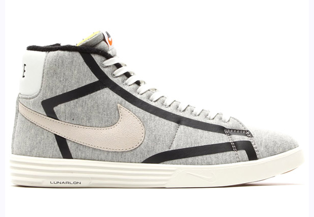 Nike Lunar Blazer 2.0 Tech Fleece Grey 2