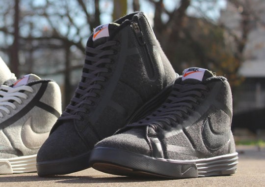 Nike Combines The Blazer With The Trendy Tech Fleece