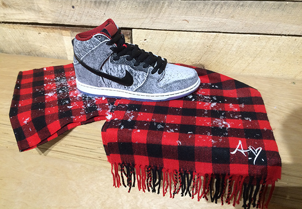 Nike Sb Dunk High Salt Stain 2