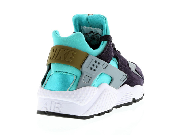 Nike Womens Air Huarache Purple Hyper Jade 3