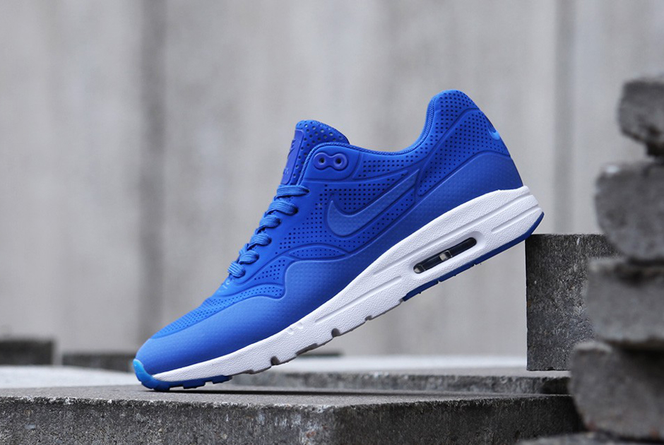 Nike Womens Air Max 1 Ultra Moire Royal White 2