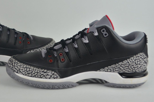 Nike Zoom Vapor Tour AJ3 "Black/Cement" - Promo Sample for Roger Federer