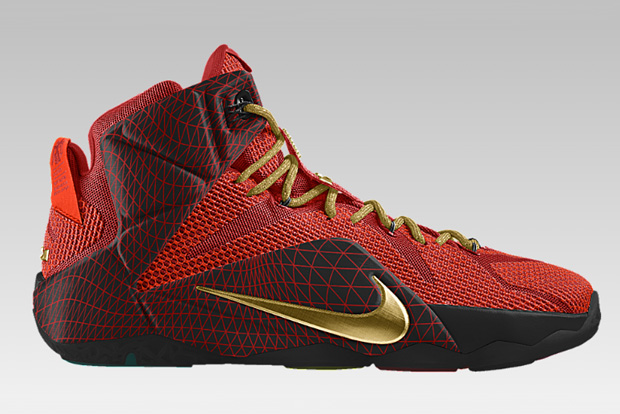 NIKEiD LeBron 12 “Data” Option – Available