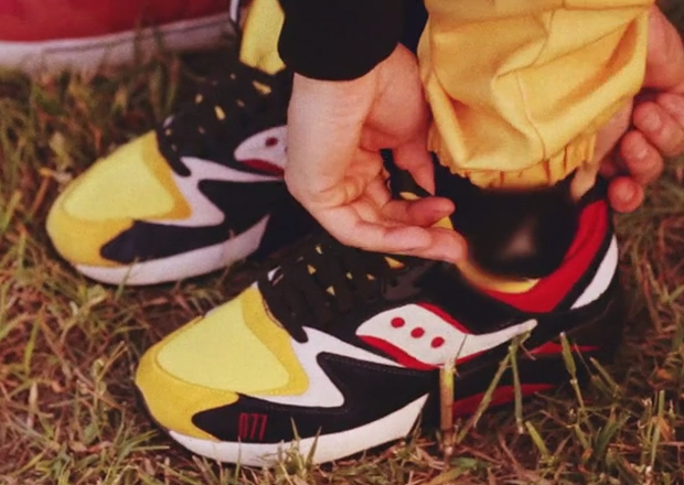 Play Cloths x Saucony Grid 9000 "Motocross" - Teaser Video 