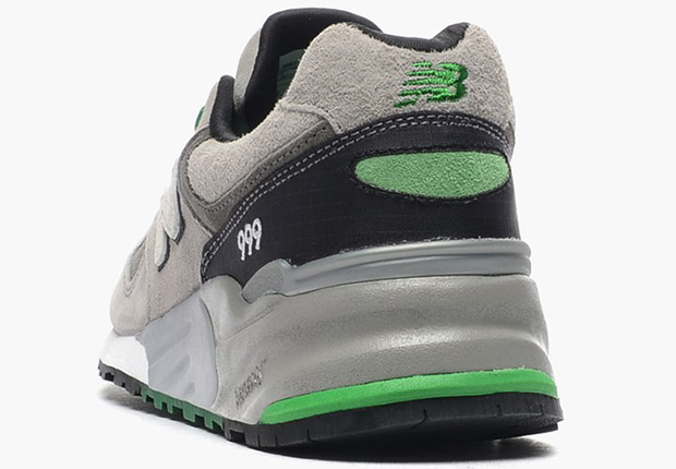 New Balance 999 Grey Black Green 2