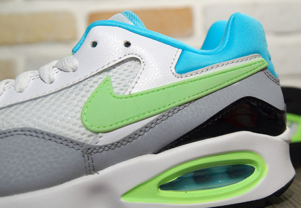 Nike Air Max ST - White - Clearwater - Flash Lime - Wolf Grey