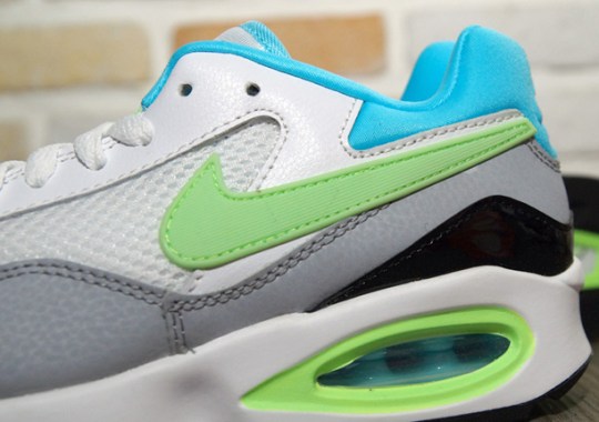 Nike Air Max ST – White – Clearwater – Flash Lime – Wolf Grey