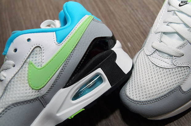 Nike Air Max St White Clearwater Flash Lime Wolf Grey 6