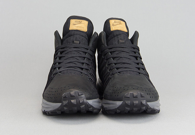 Nike Lunarfresh Sneakerboot Premium Black Ale Brown 4