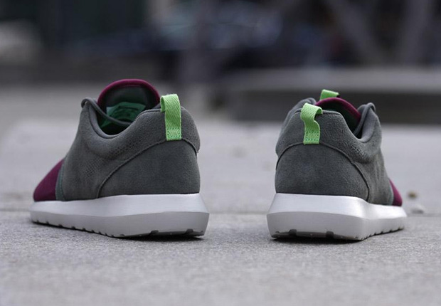 Nike Roshe Run Nm Villain Red Light Stone Poison Green 5