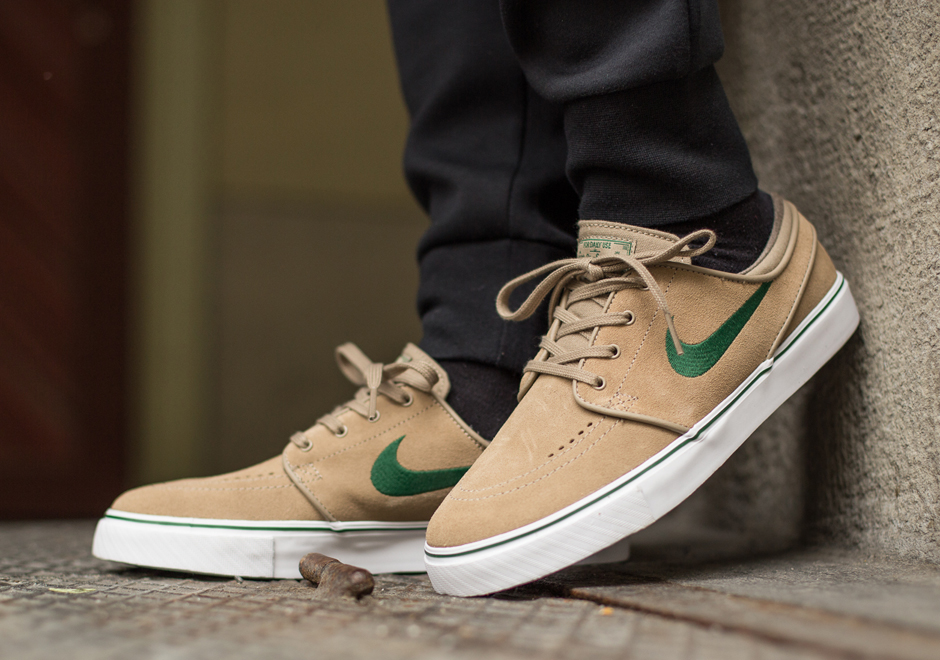 Nike SB Stefan Janoski - Khaki - Gorge Green