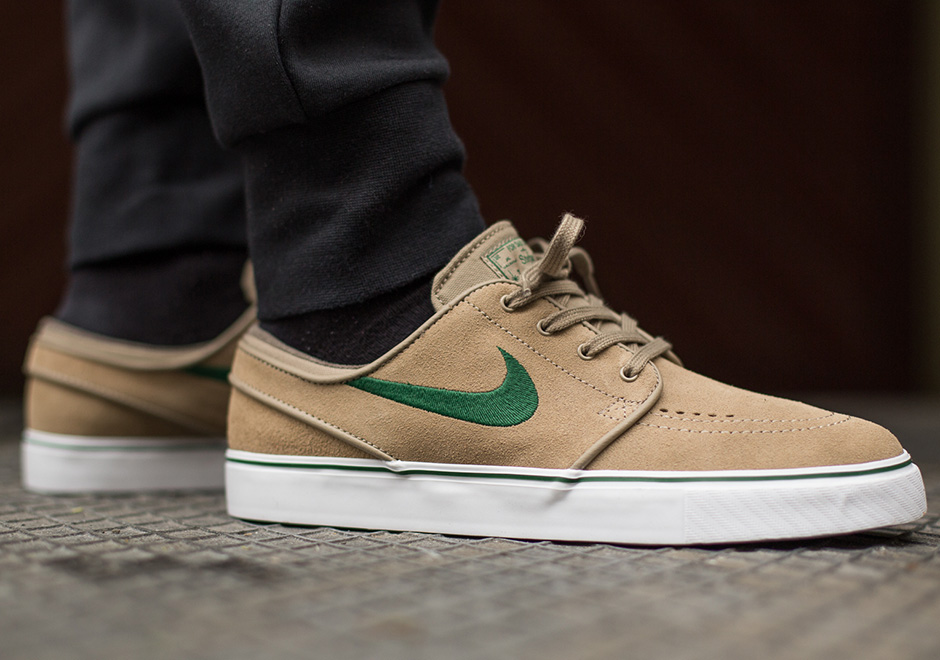 Nike Sb Stefan Janoski Khaki Gorge Green 2