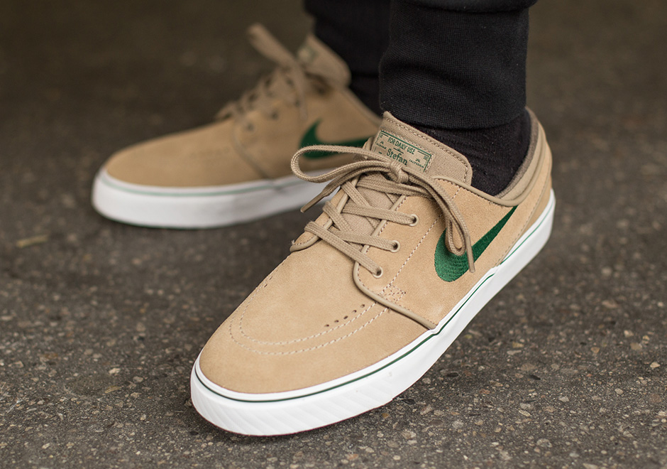 Nike Sb Stefan Janoski Khaki Gorge Green 3