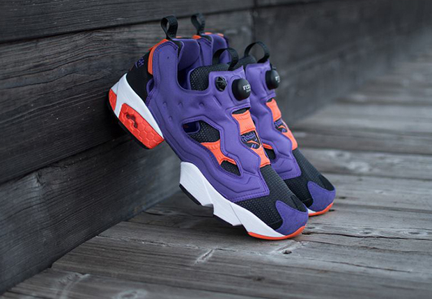 Reebok Insta Pump Fury Og Violet Black Hot Red 2