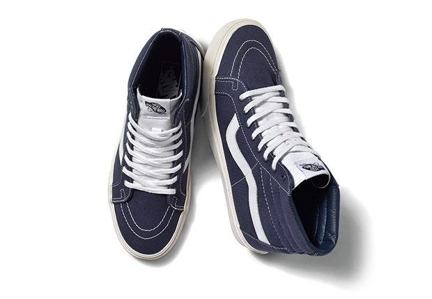 Vans Vintage Pack January 2015 Sk8 Hi Dress Blues