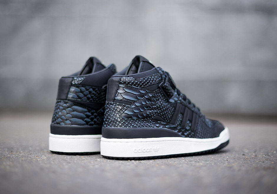 Adidas Originals Forum Mid Rs Reptile Pack Black 3