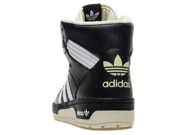 Adidas Originals Rivalry Hi Black White 2