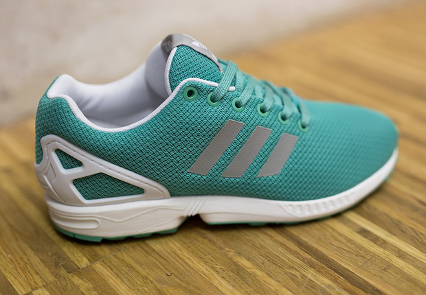 Adidas Womens Zx Flux Turquoise 3