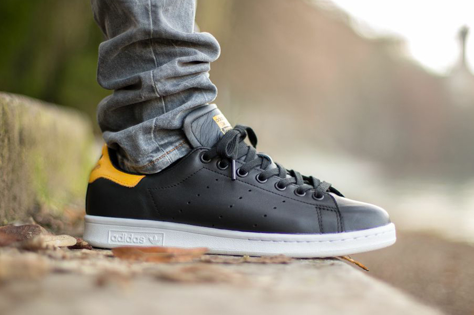 Adidas Originals Stan Smith Black Yellow 03