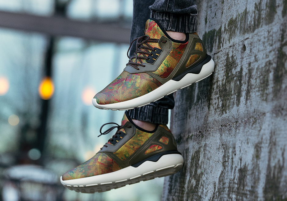 Adidas Originals Tubular Leaf Camo 03