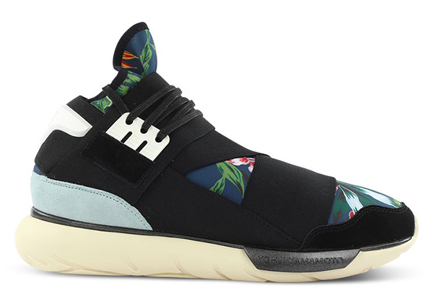 Adidas Y 3 Qasa High Yohji Yamamoto Plumeria Graphic Floral Pack 1