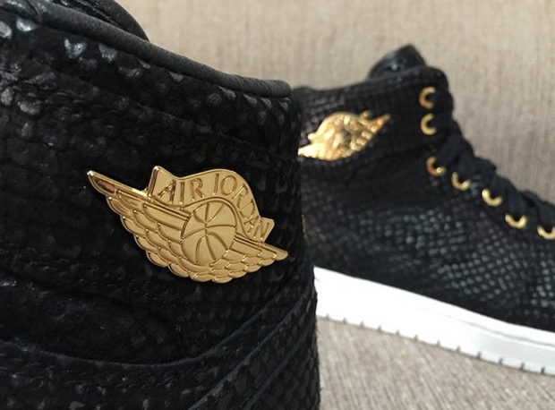 Air Jordan 1 Brooklyn Zoo Black Python 6