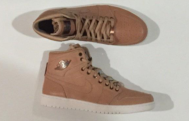 Air Jordan 1 Gold Plated Tan