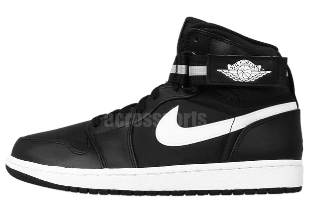 Air Jordan 1 High Strap - Black - Dark Grey - White