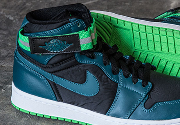 Air Jordan 1 High Strap Teal Green Spark 01