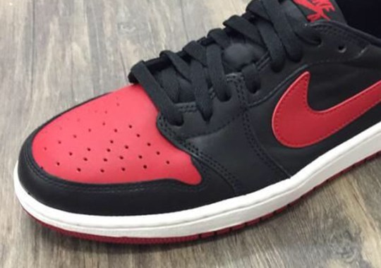 Air Jordan 1 Retro Low OG “Bred” – Release Date