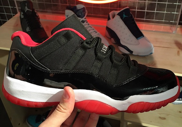 Air Jordan 11 Low "Bred" and Air Jordan 13 Low "Hornets" Releasing Summer 2015