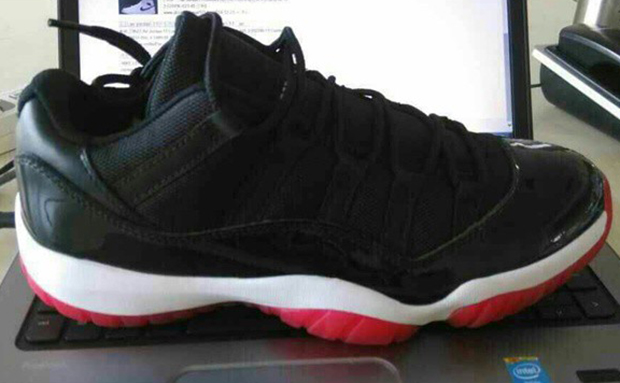 Air Jordan 11 Low Bred 2015 Sample 1